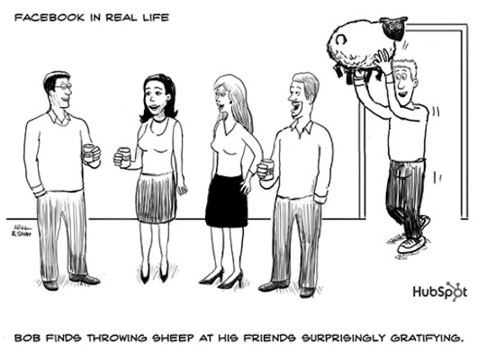 Facebook-in-Real-Life-Throwing-Sheep