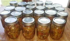 green tomato salsa canned